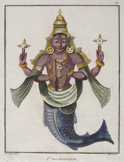 First Avatar of Vishnu as 